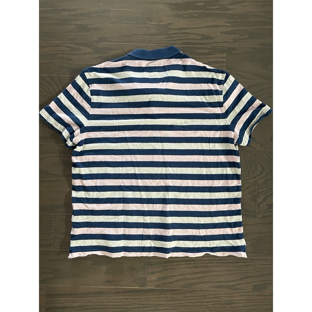 Jos A Bank 1905 Polo Shirt‎ Mens XL Striped Knit Short-Sleeve Cotton Timeless - Picture 4 of 4